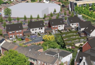 De laatste huizen in fase 2 van nieuwbouwproject RemmensBerg komen tegenover de supermarkt