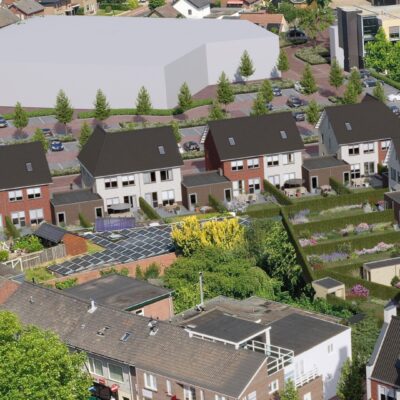 De laatste huizen in fase 2 van nieuwbouwproject RemmensBerg komen tegenover de supermarkt