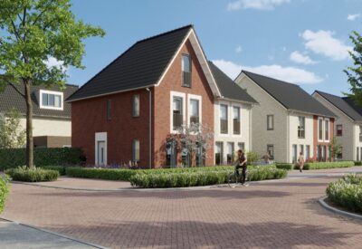 Deze laatste fase van het project biedt acht twee-onder-een-kapwoningen