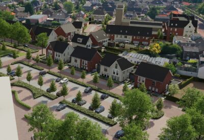 Deze laatste fase van het project biedt acht twee-onder-een-kapwoningen