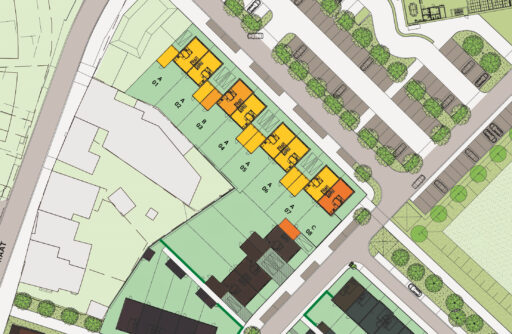RemmersBerg fase 2 situatie kavelkaart acht tweekappers